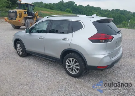 2020 Nissan Rogue Sv Fwd из США, поврежденный, VIN KNMAT2MT6LP504365